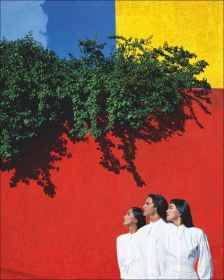 Manfred Thierry Mugler, Chapelle Tlalpan, Mexico, Mexique (détail), 1985.