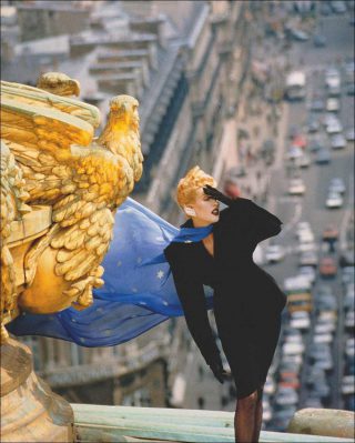 Manfred Thierry Mugler, Palais Garnier, Paris, France (détail), 1986.