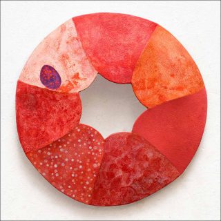 Antoine Petel, Pollen, rouge point blanc, 2019.