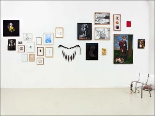 Vue de l’exposition « Avec Plaisir #2 », Galerie Eva Vautier, Nice, du 14 décembre 2019 au 1er février 2020.