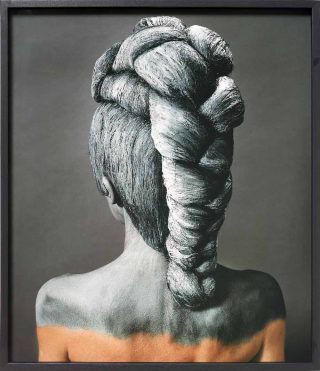 Natacha Lesueur, Sans titre, série Les cheveux gris n’existent pas, 2019.