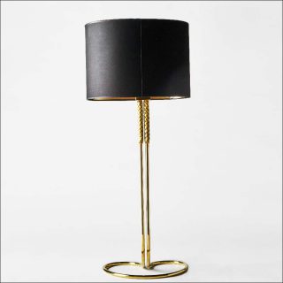 Mydriaz, Collection Faune, Lampe Cobra Ecailles. Laiton.