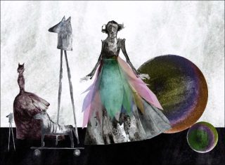 Éva Magyarósi, À propos de nous en bref (détail), 2016.