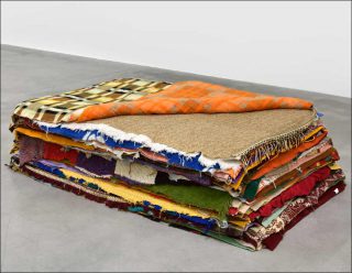 Matthew McCaslin, Bedding Bed , 1989-2013.