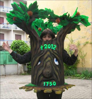 Piero Gilardi, L’albero di Marisa, 2012.