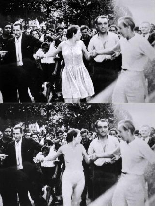 Agnès Geoffray, Libération I et II (Incidental Gestures), 2011.