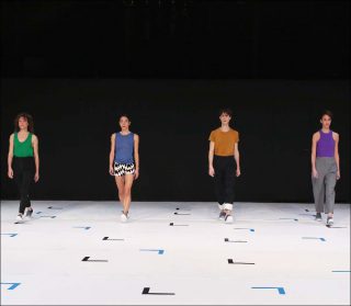 Liz Santoro et Pierre Godard, Maps, 2020. Danse contemporaine.