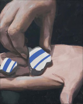 Arthur Aillaud, Mains et fragments, 2020.