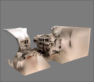 Thibault Brunet, Sans titre #2, série Boîte noire, 2019.