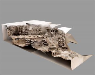 Thibault Brunet, Sans titre #4, série Boîte noire, 2019.