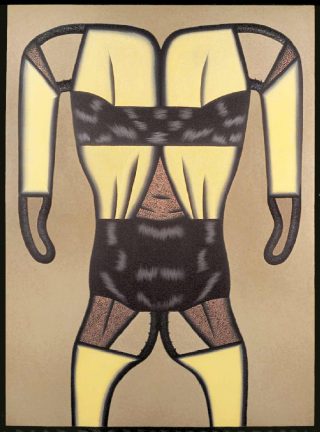 Christina Ramberg, Glimpsed, 1975.