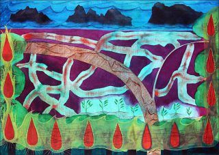 Karishma D’Souza, Heart Vessels: the road taken, 2019.