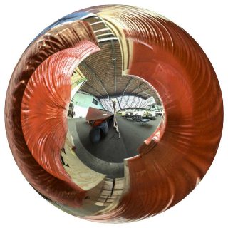 Installation vidéo au Centre Wallonie-Bruxelles