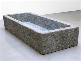sculpture de Valentin Carron au Consortium