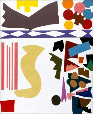 Shirley Jaffe, Sailing, 1985.