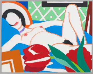 Tom Wesselmann, Monica with Tulips, 1989.