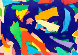 Tom Wesselmann, Blue Dance, 1996/2000.