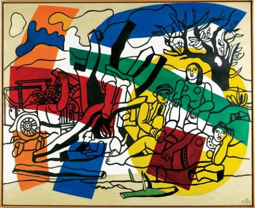 Fernand Léger Peindre La Vie Moderne Page De Garde Oeuvre invitée: La Partie de campagne - Fernand Léger - Paris Art